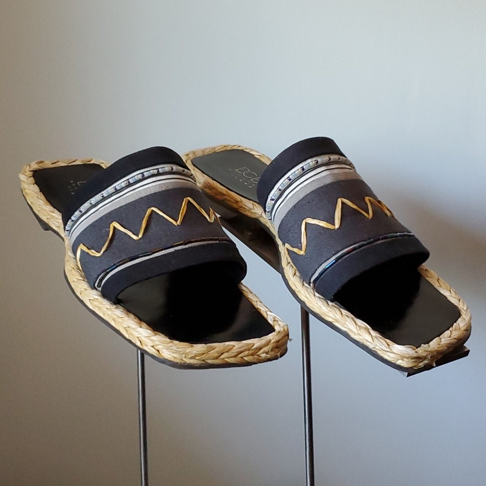 BCBG MaxAzria Beaded Slides